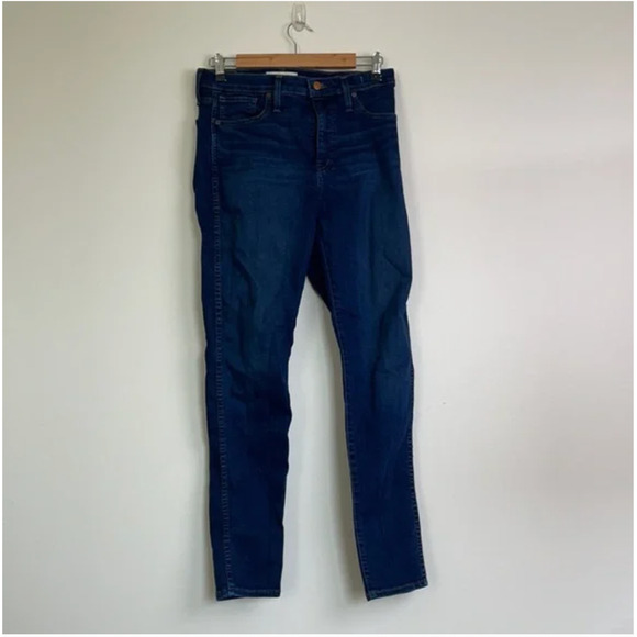 Madewell 10" High-Rise Skinny Jeans in Hayes Wash Size:29 - Picture 2 of 5